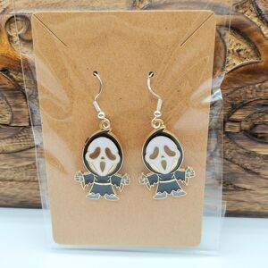 Halloween Earrings Horror Movie Scream